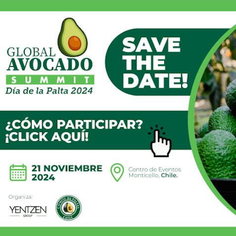 ¡Vuelve el Día de la Palta! Global Avocado Summit 2024 se celebrará en Noviembre